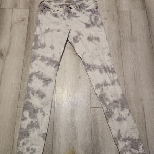 Halle true religion grey tie dye jeans size 27
